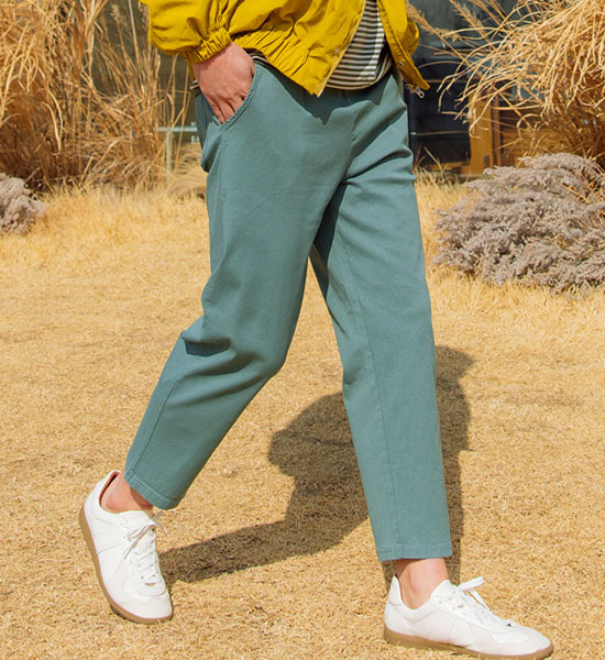 (L~5XL)<BR>주비스 バンディングパンツ
