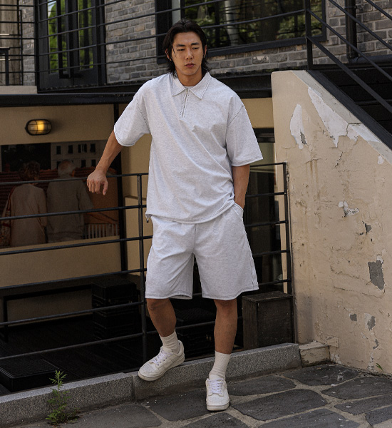 (L-5XL)<br>마르틴키 バンディング半ズボン