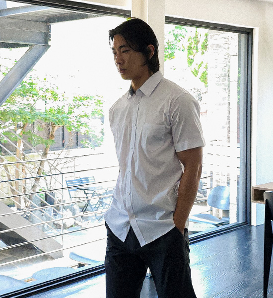 (M-5XL)<br>오덤 半袖シャツ