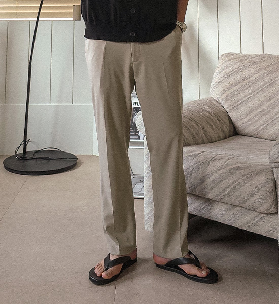 (M-6XL)<br>부카밀 標準フィット バンディングスラックス 163