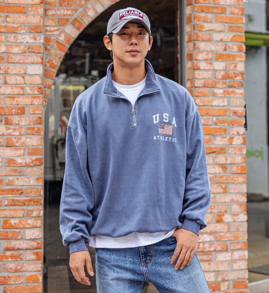 (M-5XL)<br>닛노이 하프집업 371