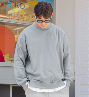 (XL-4XL)<BR><br>데이빈 レイヤード マンツーマン