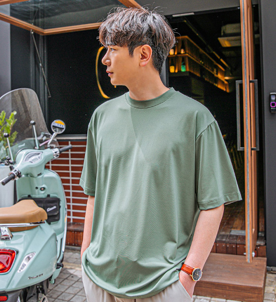 (L-6XL)<br>래브라도 半そでティー <br><font color="#098a09"><B>長さを選択 (基本的な,ロング+6cm)</B></font>