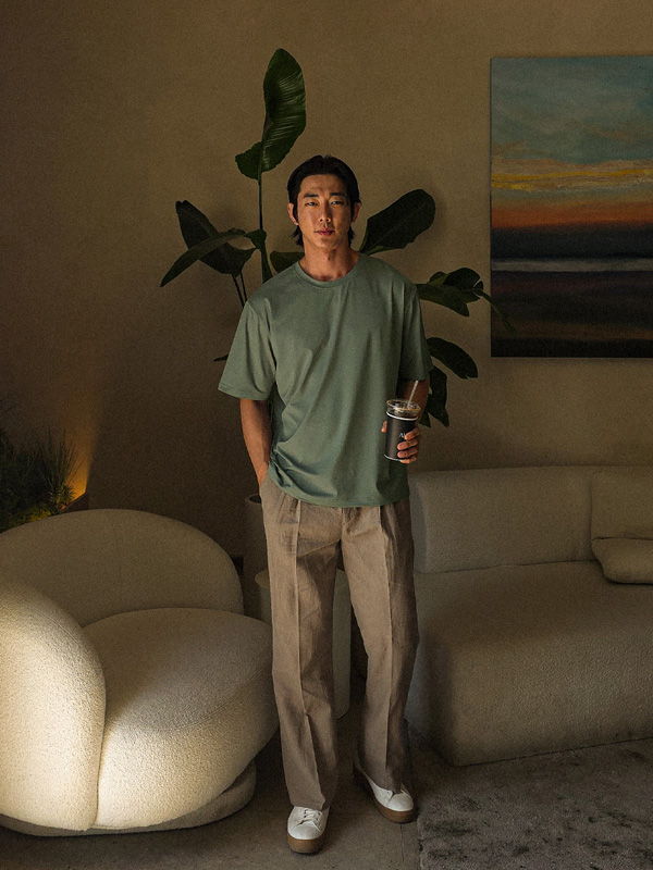 (L-6XL)<br>래브라도 半そでティー <br><font color="#098a09"><B>長さを選択 (基本的な,ロング+6cm)</B></font>