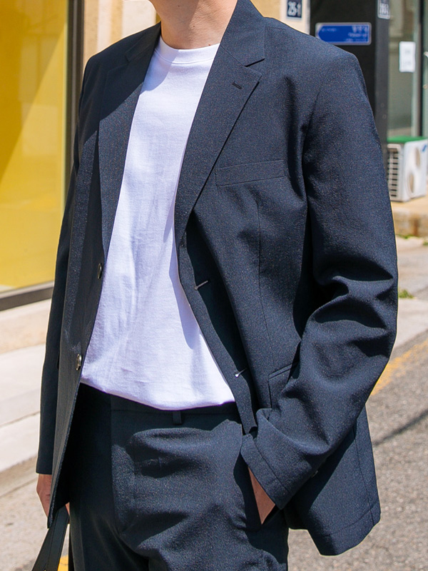 (M-5XL)<BR>아니타 ジャケット+나즈닌 バックバンディングスラックス