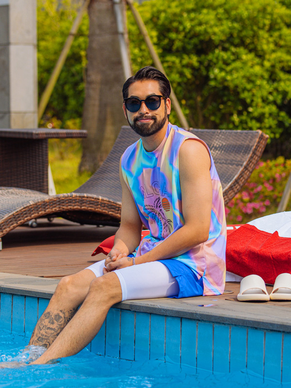 <br><font color="#fd0303">[365SALE]</font><br><font color="#2046a7">★교환/반품불가★</font><br>베이루트 ALOHA 軽警備員 袖なし