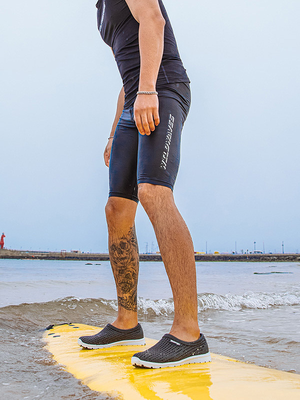 (L-6XL)<BR>팜노스 軽警備員 5부워터레깅스