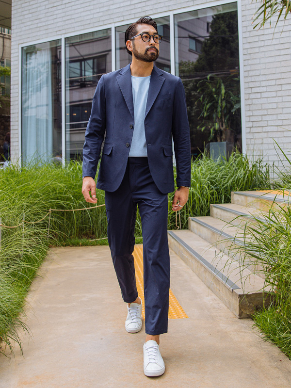 (M-5XL)<BR>모탈라 ジャケット+볼프스 サイドバンド スレックス <br><font color=