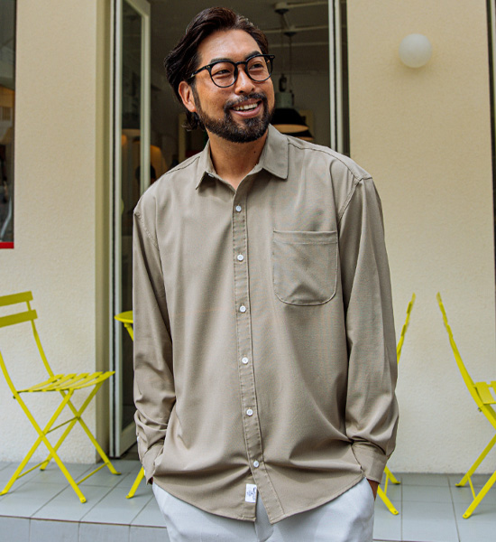 (M-6XL)<br>글리보 リンクルフリー スパンデックスシャツ<BR><B><FONT COLOR="#ff4800">[追加割引]</FONT></B>