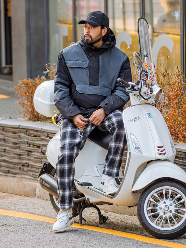 <br><font color="#fd0303">[365SALE]</font><br><font color="#2046a7">★교환/반품불가★</font><br>SOLM_MIYS:디피어 체크밴딩팬츠(겉감기모)