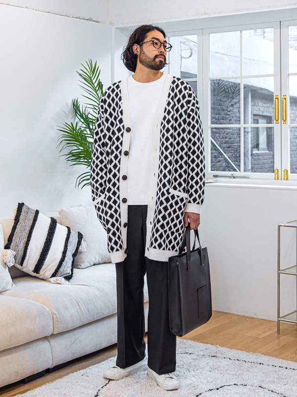 (XL-6XL)<BR>카노라도 カーディガン