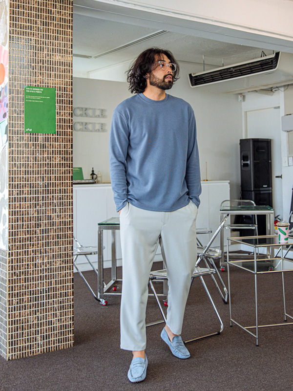 (2XL-5XL)<br>프린빌 長袖Tシャツ