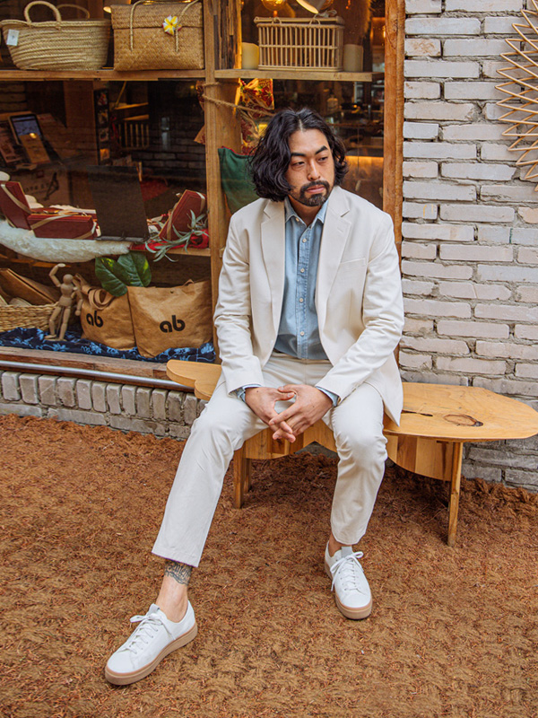 (L~4XL)<BR>그라프턴 ジャケット+로슬린 バンディングスラックス