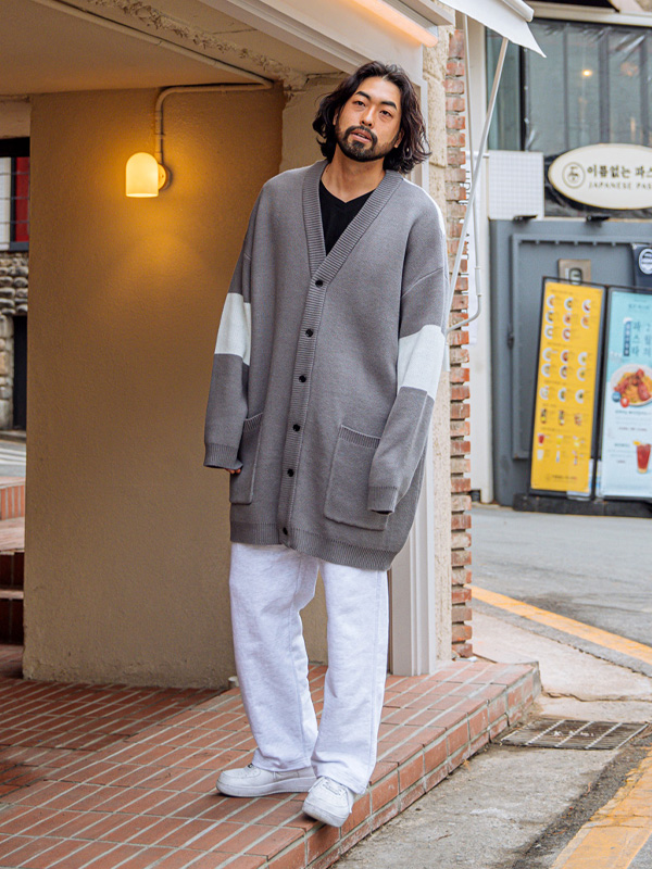 (XL-6XL)<BR>타리하 해골 カーディガン