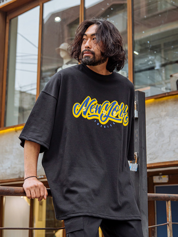 (XL-6XL)<br>뉴도르 パッチ 半そでティー T233