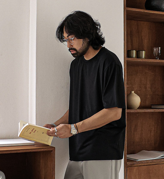 (L-6XL)<br>래브라도 半そでティー <br><font color="#098a09"><B>長さを選択 (基本的な,ロング+6cm)</B></font>