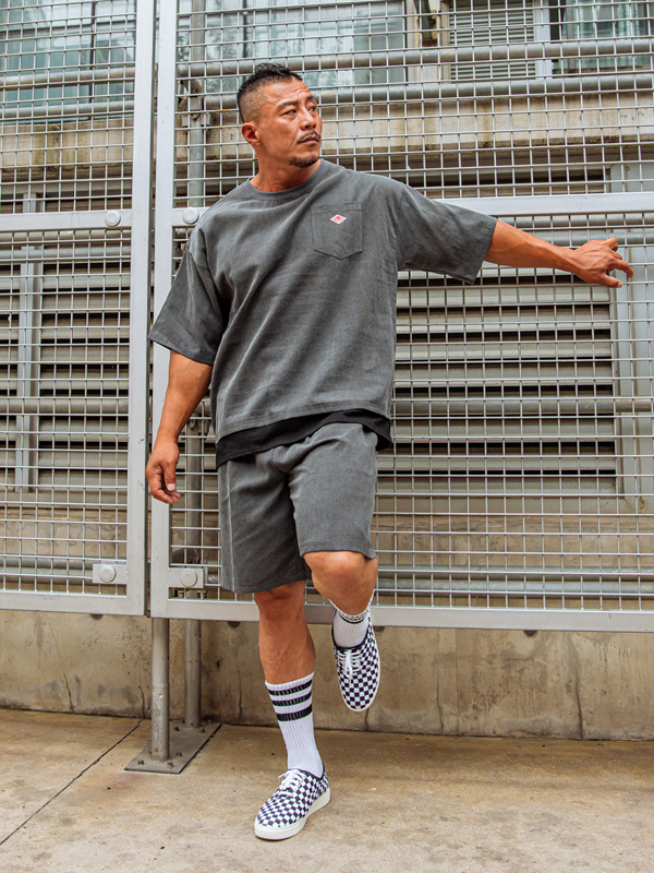 (XL-6XL)<br>클리핑 半そでティー