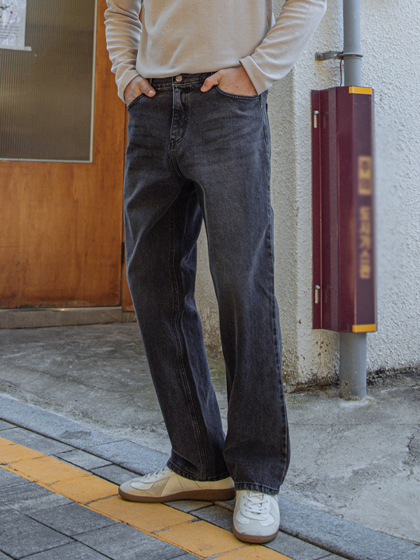 (L-4XL)<BR>튜펜 デニムパンツ 1060