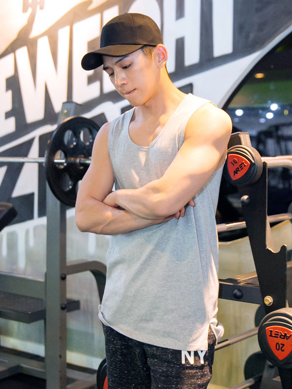 (M~5XL)<br>운동 中 싱글무지나시