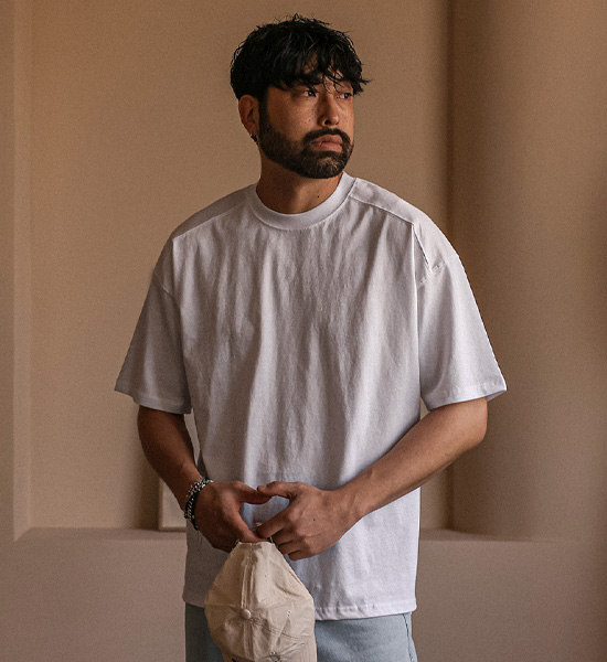 (L-5XL)<br>라버두 半そでティー <br><font color="#098a09"><B>長さを選択 (基本的な,ロング+6cm)</B></font>