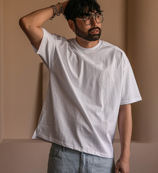 (L-5XL)<br>라버두 半そでティー <br><font color="#098a09"><B>長さを選択 (基本的な,ロング+6cm)</B></font>