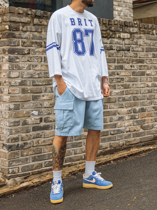 <br><font color="#fd0303">[365SALE]</font><br><font color="#2046a7">★교환/반품불가★</font><BR>살딘 デニム·カーゴ バンディング半ズボン