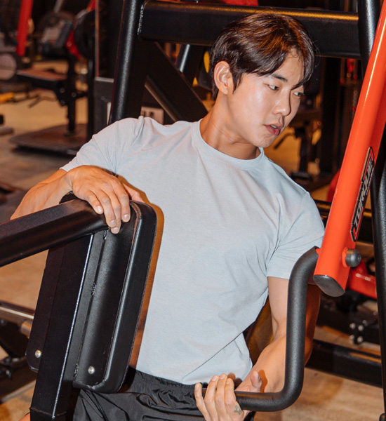 (M-6XL)<br>보카린 半そでティー<br><B><font color="#072c81">[ W.DNA ]</font><br><font color="#098a09">長さを選択 (基本的な,ロング+6cm)</font></B>