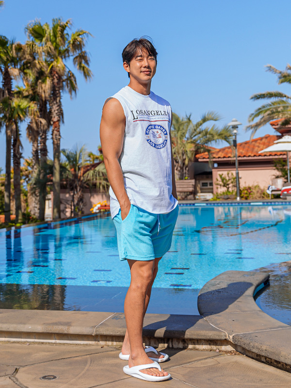 (L-5XL)<BR>구스틴 袖なし