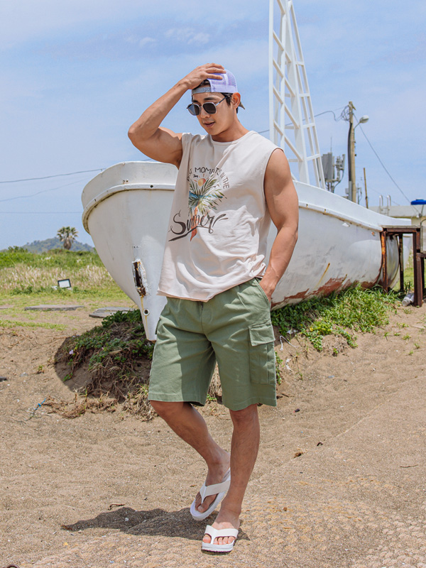 (L~5XL)<br>벤토타 袖なし