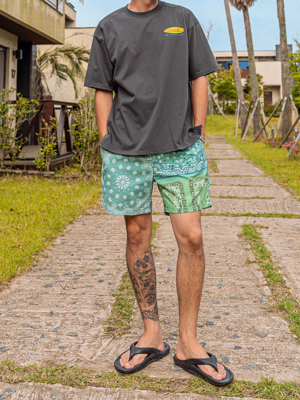 (L~5XL)<br>루다이스 바이오워싱 半そでティー