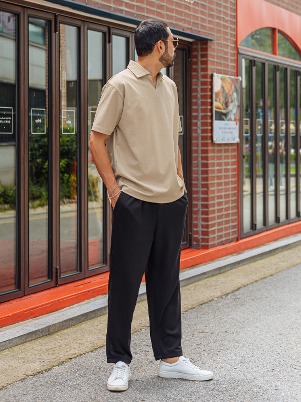 (L-3XL)<BR>카나본 広範囲 バンディングパンツ 8021