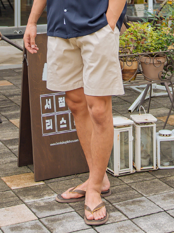 (L-6XL)<BR>사타카나 バンディング半ズボン