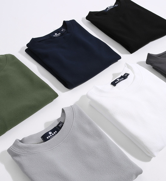 (XL-6XL)<br>사드스카 リンクルフリー  半そでティー<br><font color="#fb5ec9"><B>[1+1]</B></font>