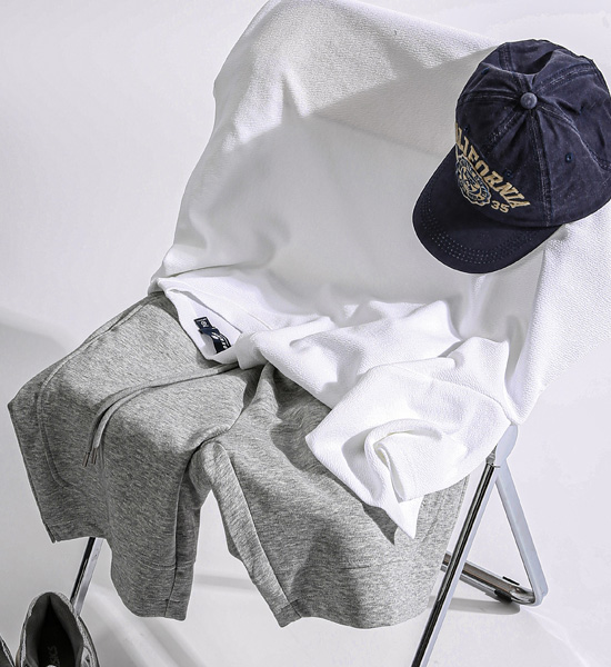 (XL-6XL)<br>사드스카 リンクルフリー  半そでティー<br><font color="#fb5ec9"><B>[1+1]</B></font>