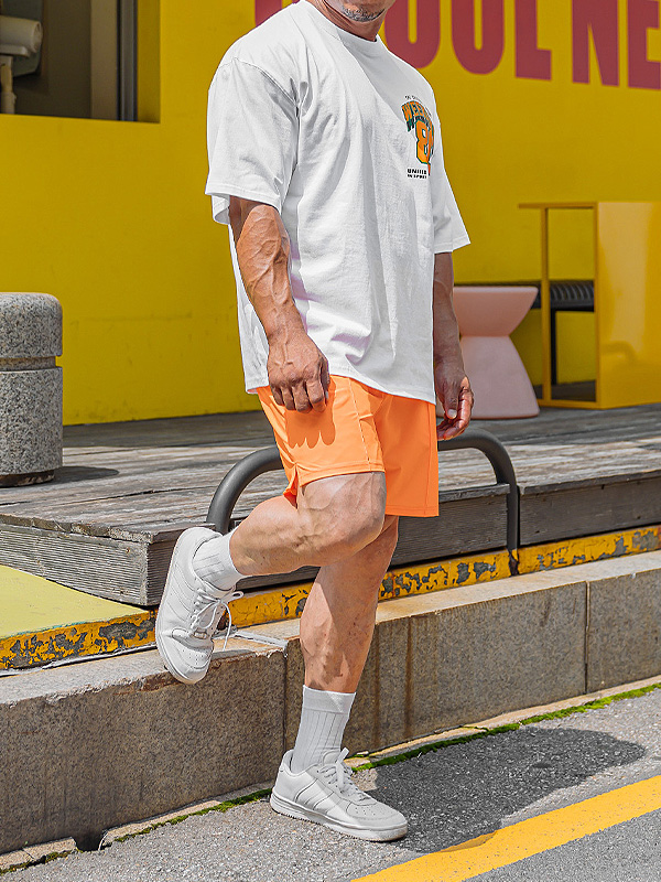 (L-6XL)<BR>티카부 スパン·バンディング·ショーツ<br><font color="#072c81"><B>[ W.DNA ]</B></font>