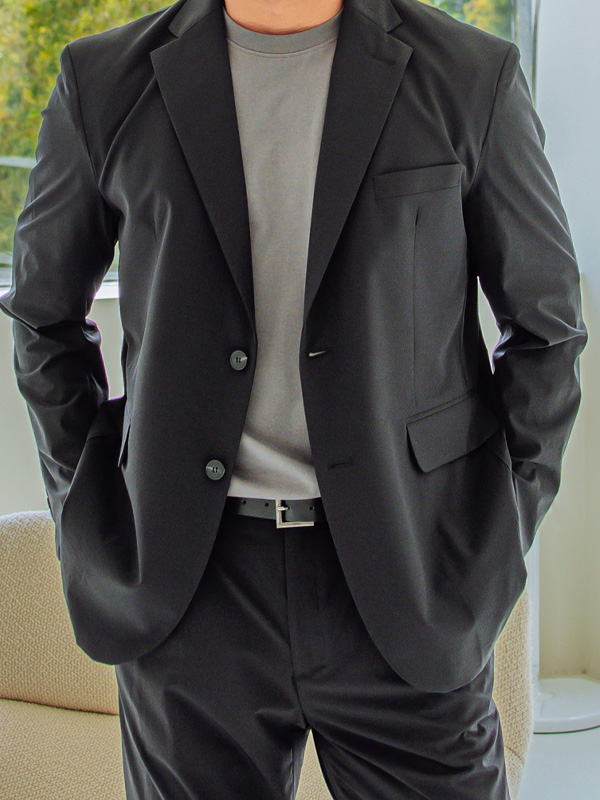 (M-5XL)<BR>모탈라 ジャケット+볼프스 サイドバンド スレックス <br><font color=