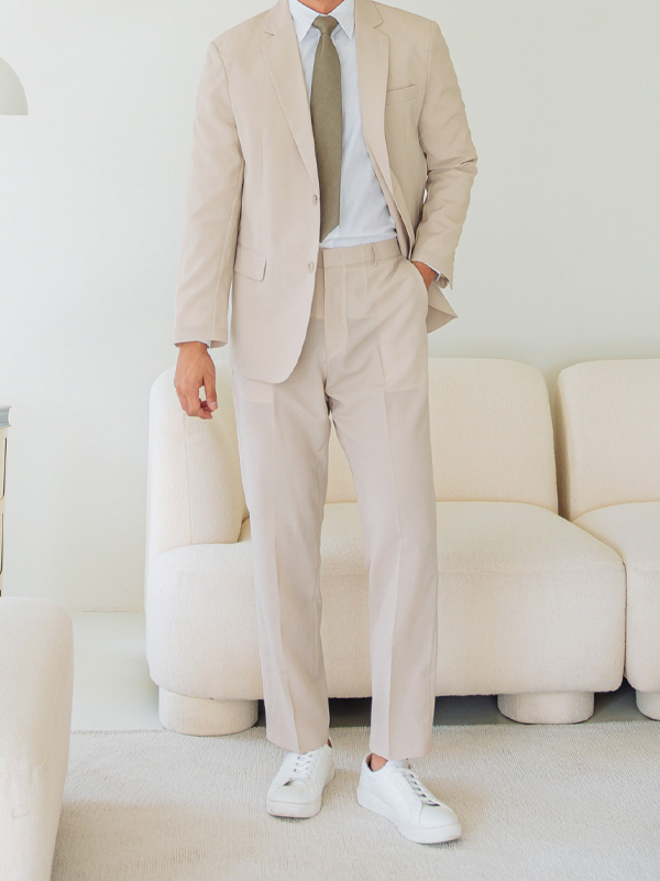 (M-5XL)<BR>나즈닌 バックバンディングスラックス