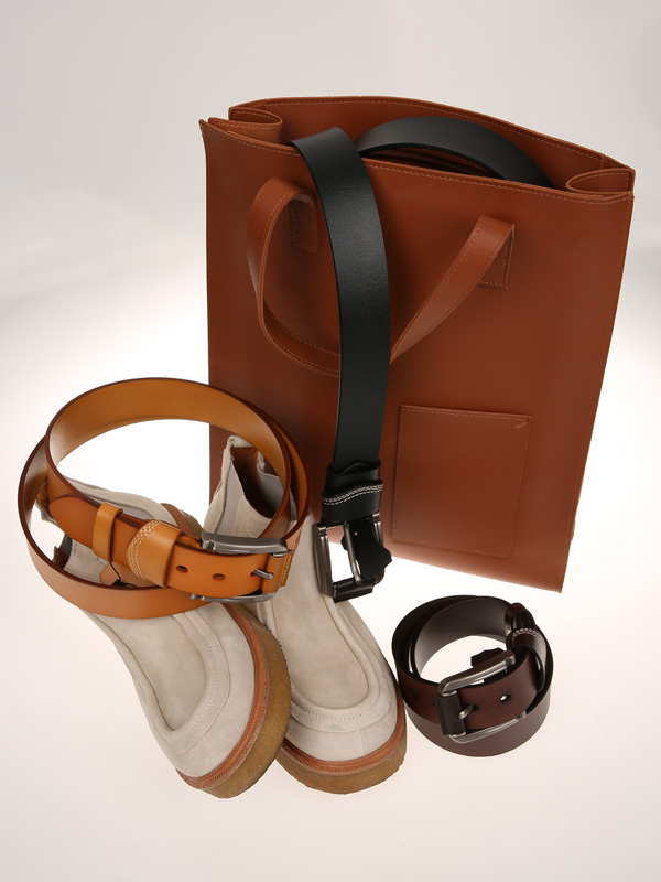 (最大48インチまで装着可能)<BR>니드런 カーフスキン 片面ベルト(30043무지)