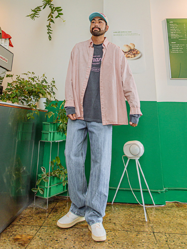 <br><font color="#fd0303">[365SALE]</font><br><font color="#2046a7">★교환/반품불가★</font><br>타마라크 シャツ