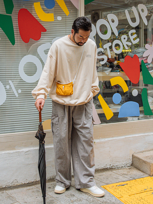 (XL-6XL)<BR>슈샤티 カーゴバンディングパンツ