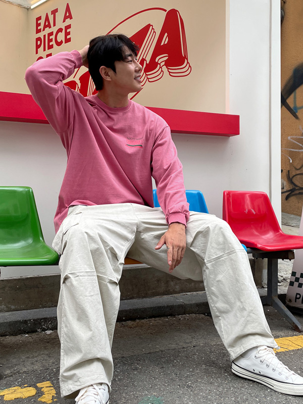 (XL-6XL)<br>캐니힐 長袖Tシャツ