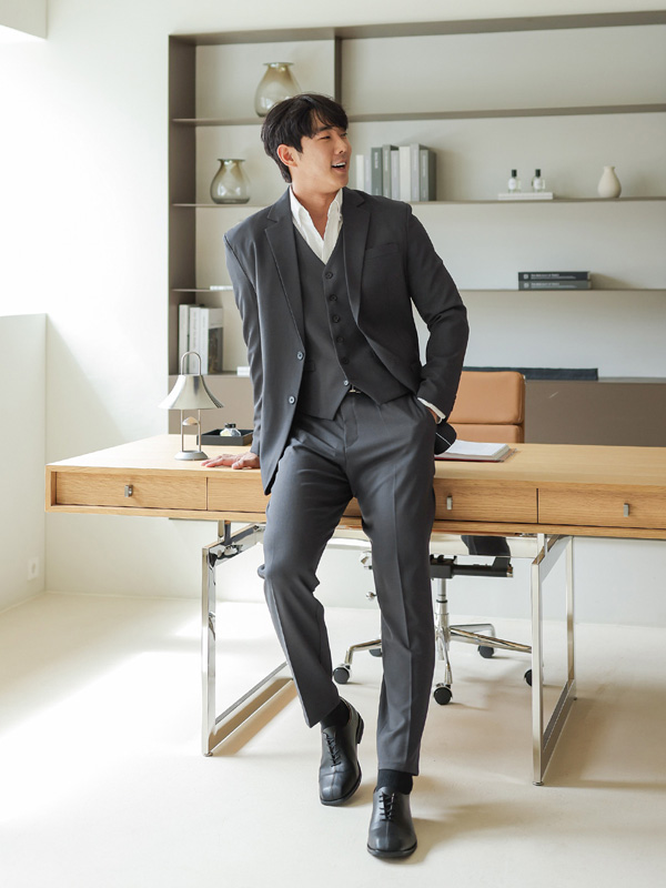 (S-6XL)<BR>라폰드 クラブジャケット+코리도 ベスト+유스티스 スレックス