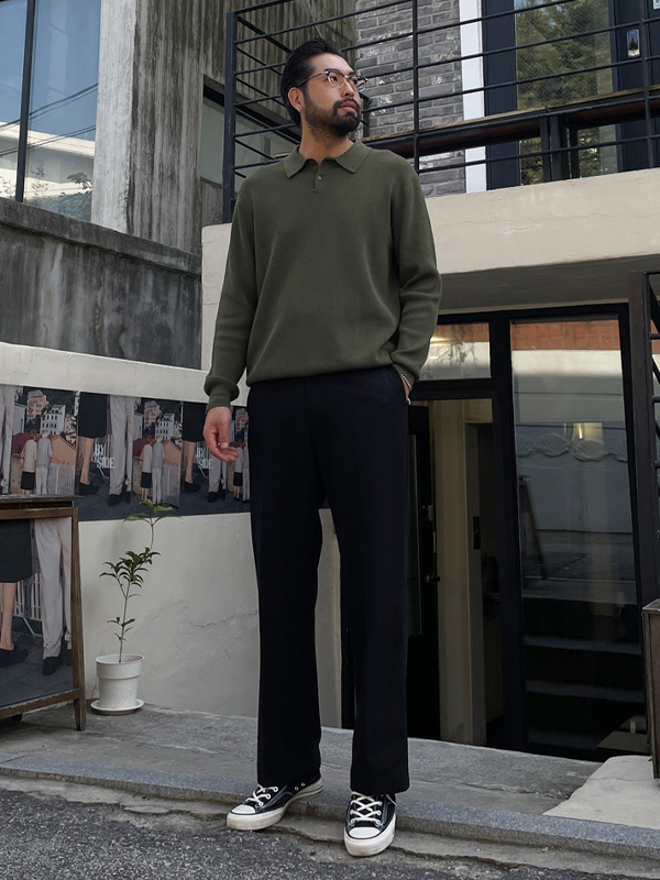 (L-5XL)<br>러쉬빌 リブニット