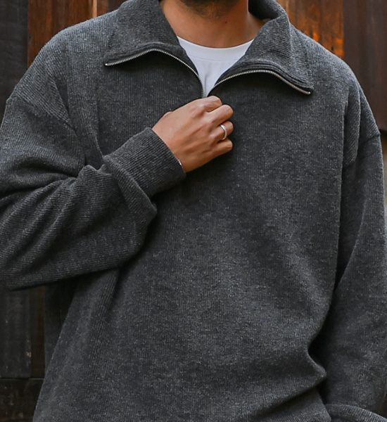 (XL-6XL)<br>우사라크 ハーフジップアップ マンツーマン <br><font color="#098a09"><B>長さを選択 (基本的な,ロング+6cm)</B></font><BR><B><FONT COLOR="#ff4800">[追加割引]</FONT></B>