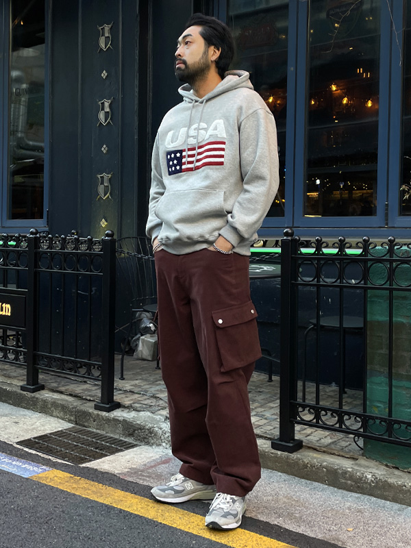 <br><font color="#fd0303">[365SALE]</font><br><font color="#2046a7">★교환/반품불가★</font><BR>슈플리 標準フィット バンディング カーゴパンツ