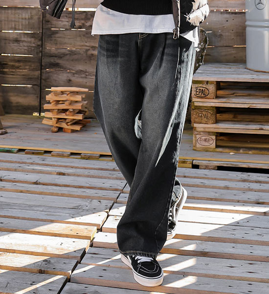 (XL-5XL)<BR>시피오 セミワイドフィット デニムパンツ 9311