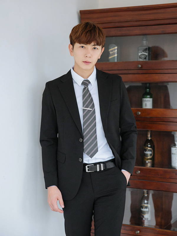 (M~6XL)<BR>월드 정장자켓+꺼진 불꽃 フォーマルパンツ