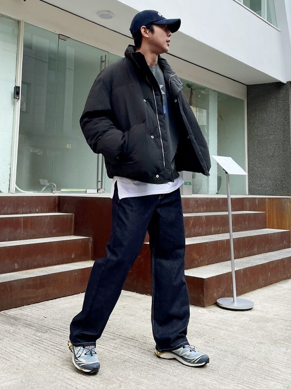 <br><font color="#fd0303">[365SALE]</font><br><font color="#2046a7">★교환/반품불가★</font><BR>르다리트 フェードなし ノンウォッシュデニムパンツ D439