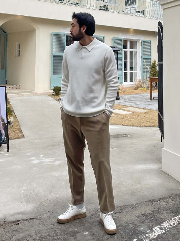 (L-5XL)<br>러쉬빌 リブニット