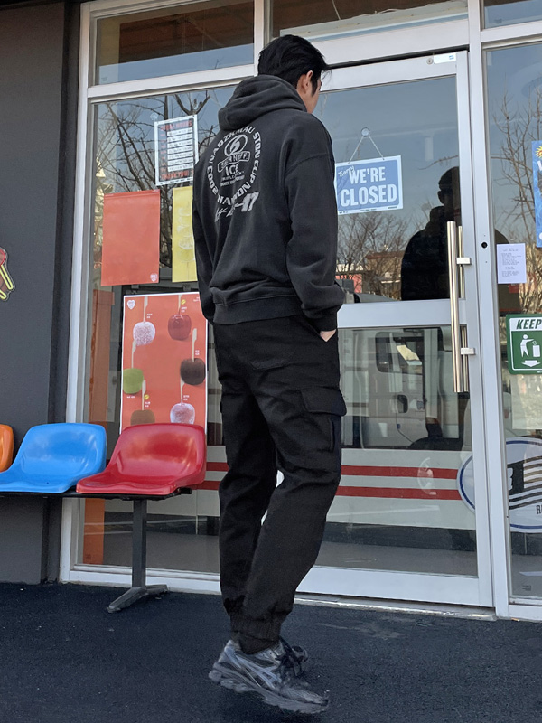 (XL-6XL)<br>포이스티 フードティーシャツ825